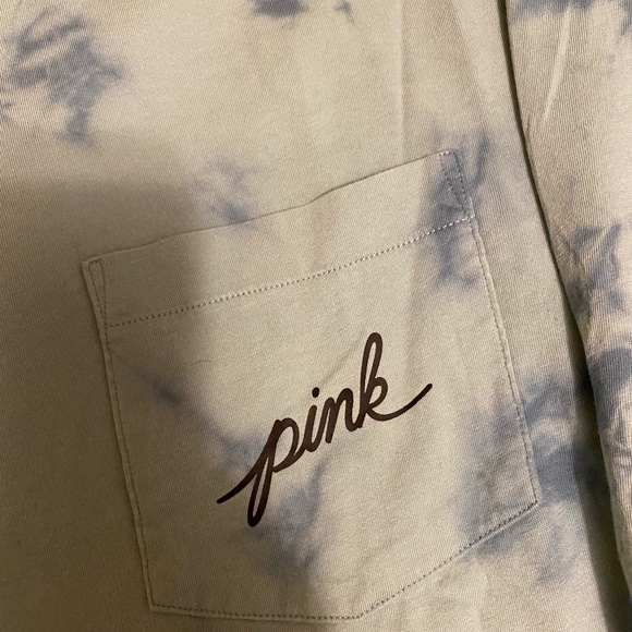 Pink long sleeve tye dye - Picture 3 of 5